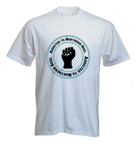 (image for) Northern Soul T Shirt - Addicted to Northern Soul - Click Image to Close
